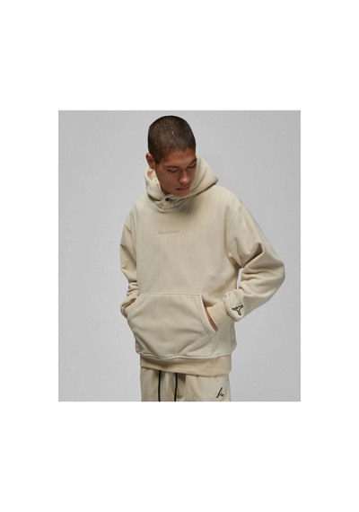 Nike Jordan Essential Winter Fleece Hoodie Erkek Sweatshirt Bej Bej