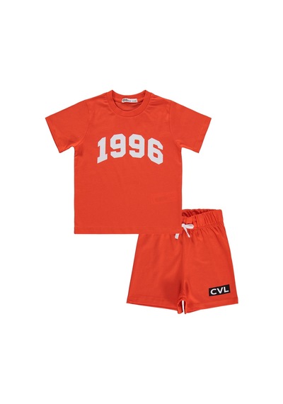 Civil Boys 1996 Baskılı 2-5 Yaş Takım - Turuncu
