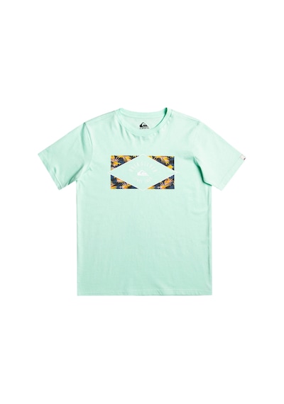Quiksilver Circled Line Erkek Çocuk Tişört Turkuaz