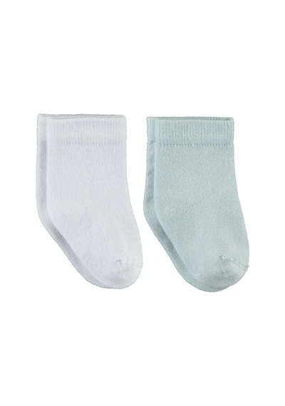 Civil Baby Bebek 2'li Çorap Set 6-18 Ay Beyaz-Mavi D3a83041323s1 Beyaz - Mavi