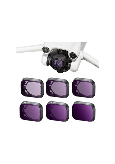 K&f Concept Mini 3, Mini 3 Pro Nd Filtre, 6 Adet Nd4, Nd8, Nd16, Nd32, Nd64, Nd1000 Filtre Djı Mini 3 Pro, Mini 3 İle Uyumlu Aksesuar: 1 X İniş İskel