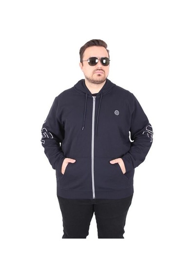 Starbattal Büyük Beden Kapüşonlu Fermuarlı Sweat Double Face Ossi 25705 Lacıvert Lacivert Starbattal Büyük Beden Kapüşonlu Fermuarlı Sweat Double Face Ossi 25705 Lacıvert Lacivert