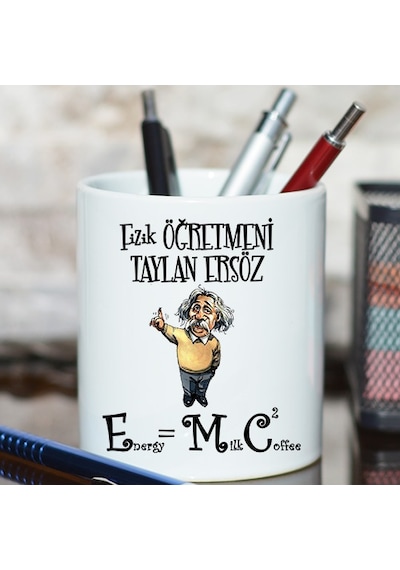 Fizik Öğretmeni Hediye Isimli Einstein Kalemlik