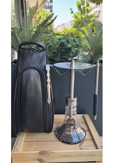 V33 Xros Pro-dip Dekor Black Nargile Takımı