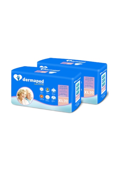 Dermaped Bel Bantlı Yetişkin Hasta Bezi XL 2 x 30 Adet