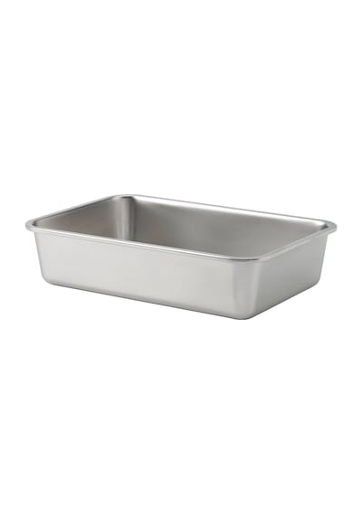 Ikea 365+ Gıda Saklama Kabı 3000 Ml 32 X 21 X 8 Cm Krom