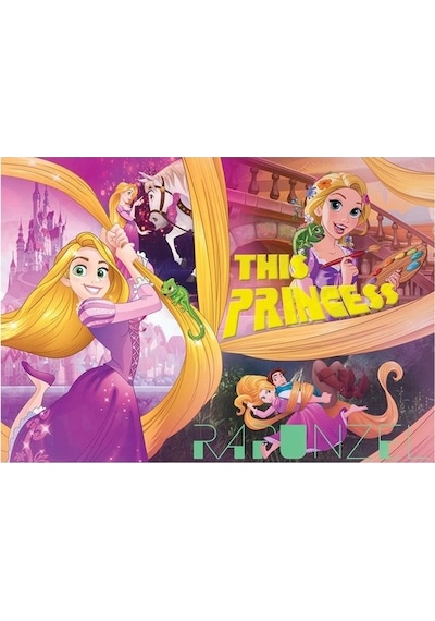 Ks Games 100 Parça Puzzle Tangled-rapunzel