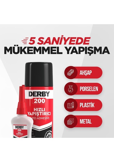 200ml Mdf Hızlı Yapıs Tırıcı Seti