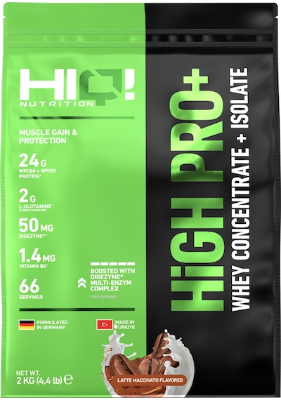 Hıq High Pro+ 2 Kg Latte Macchıato Flavored