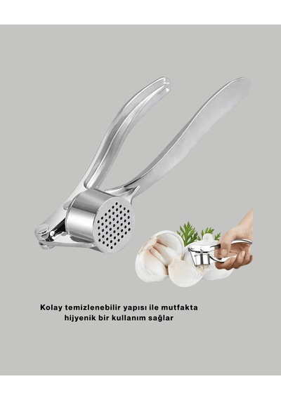 Sarımsak Ezici Sağlam Yapı Rahat Kavrama Profesyonel Çok Renkli