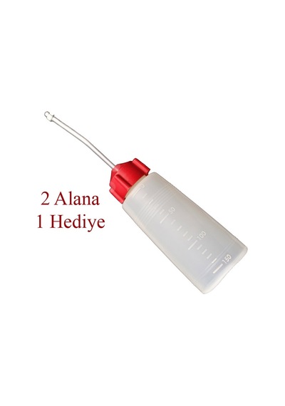 Plastik Şeffaf Metal Uçlu Kapaklı 150Ml Çok Amaçlı Yağdanlık