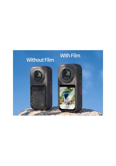 Insta360 X6 Ekran Film Şeffaf