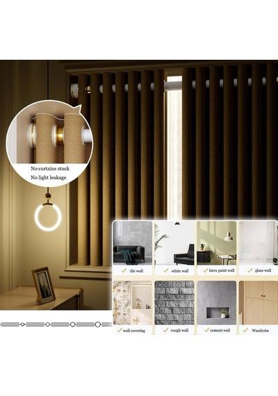 Ekstra Uzun Ayarlanabilir Gergi Çubuğu 40-500 Cm - Duş Perdesi Ve Banyo İçin Delmesiz Teleskopik Çubuk Siyah, 3,6 - 4,5 M + 30 Perde Halkası Çok Renkli