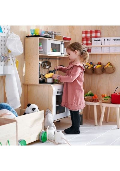 Ikea Latsas Peluş Oyuncak Mavi - Turuncu - Mor - Yeşil - Beyaz