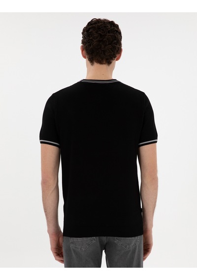 Pierre Cardin Erkek Siyah Kazak /triko 50306045-vr046 Siyah