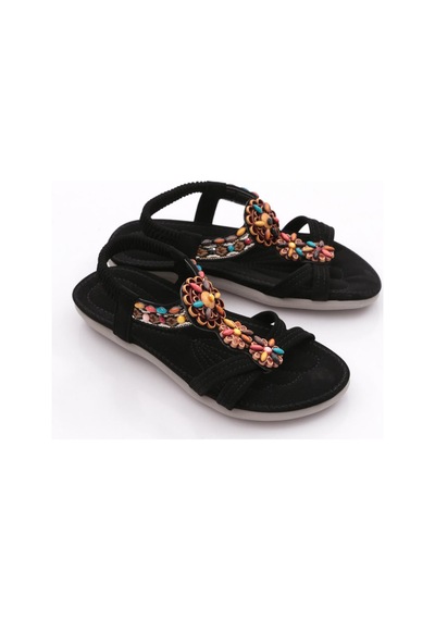 Guja 24y124-2 Çocuk Sandalet Siyah