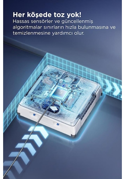 Hutt A1 Cam Silme Temizleme Robotu Beyaz