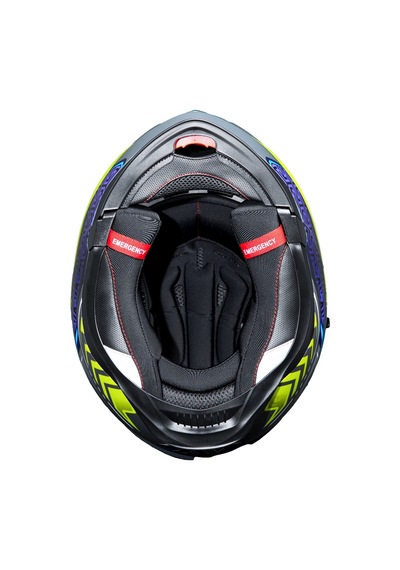 Gp Kompozit Mks007-rgby Güneş Vizörlü Şeffaf Çene Açılır Motosiklet Kaskı Çok Renkli