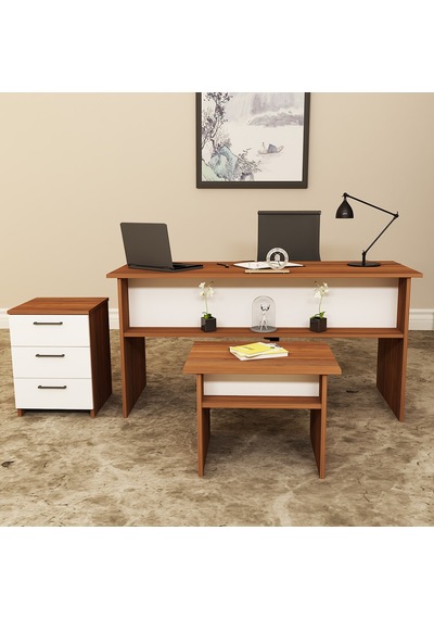 KALENDER DEKOR MERKÜR-1-2-3 OFİS BÜRO MASASI TAKIMI MRK03