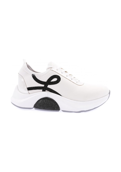 Dgn 1013-22y Kadın Bağcıklı Yan Sılver Taşlı Strech Kalın Taban Sneakers Ayakkabı 1013-2026-R0198 Beyaz Dgn 1013-22y Kadın Bağcıklı Yan Sılver Taşlı Strech Kalın Taban Sneakers Ayakkabı 1013-2026-R0198 Beyaz