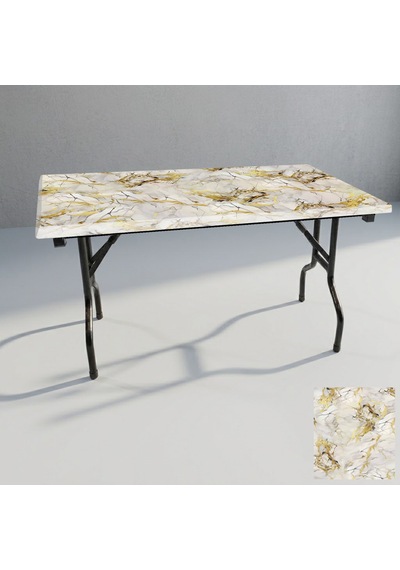 Banket Katlanır Masa Werzalit, Allzalit. Vermodin Tabla 80x140 - Gold Çok Renkli