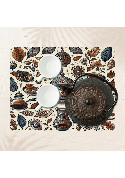 Valerine Life Kahve Makinesi Matı Su Geçirmez Kaymaz Yıkanabilir Çaycı, Çay Espresso Makinesi Pad 35x45cm 27240102