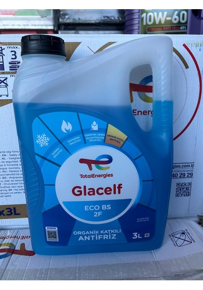 Total Eco Bs Mavi Antifriz 3 Litre Üretim 2025 Yılı