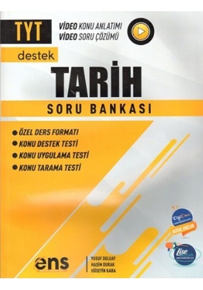 TYT Tarih Destek Soru Bankası  -  Haşim Durak  -  Ens Yayıncılık