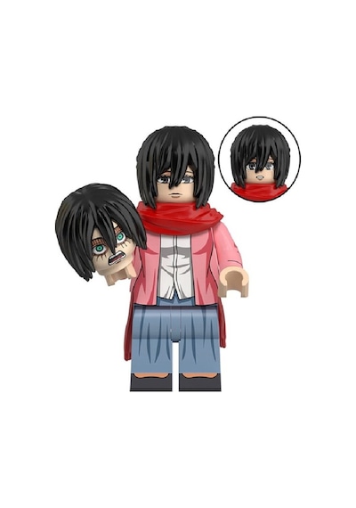 Aot Anime Mini Figür Mikasa Ackerman J-118
