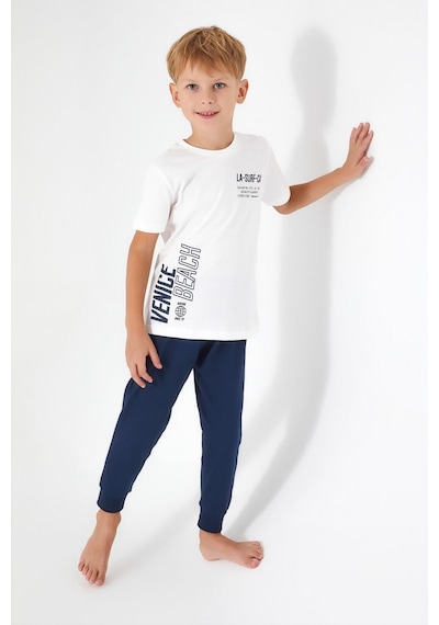 Roly Poly 3041 Venice Beach Erkek Çocuk Kısa Kol Pijama Takım 001