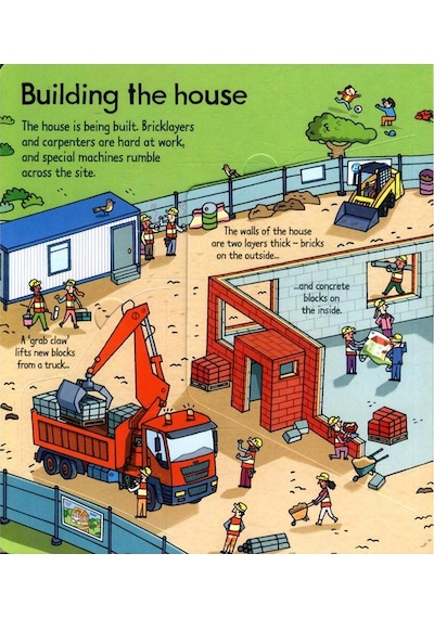 Look Inside A Building Site - Usborne