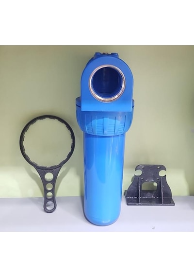 10"-11/4" giriş Çıkışlı Su Arıtma Filtre Kabı 10" Housing Mat Renk Yosun Tutmaz