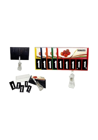 Mandallı Manav Kasetliği - Kırmızı Pakette 10 Adet