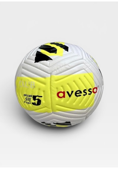 Ft-400 5 Numara Futbol Topu 4 Astar Orta Sertlik Maç Antrenman Topu Sarı
