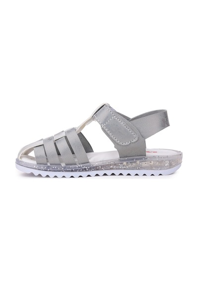 Kiko Kids Kız Çocuk Sandalet Arz 2348 Gümüş