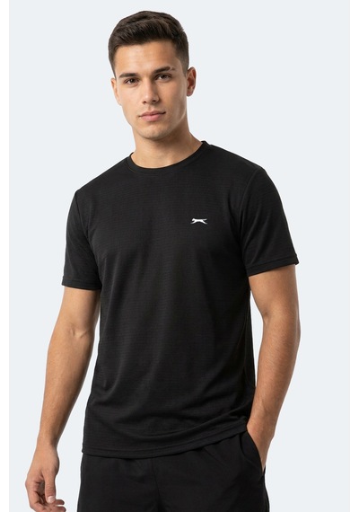 Slazenger Hugger Erkek Siyah Tişört