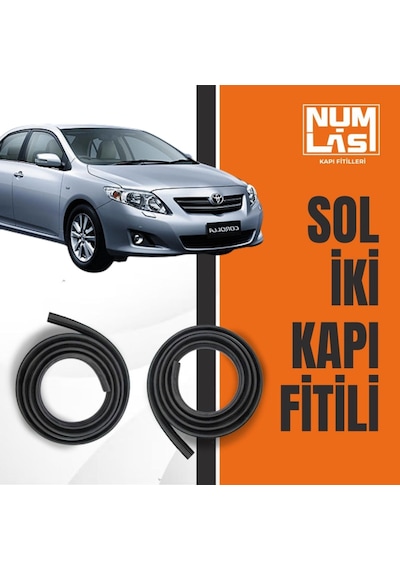 Toyota Corolla 2007-2013 Sol Ön Ve Arka Kapı Fitili-a Kalite-numlas-nm5806