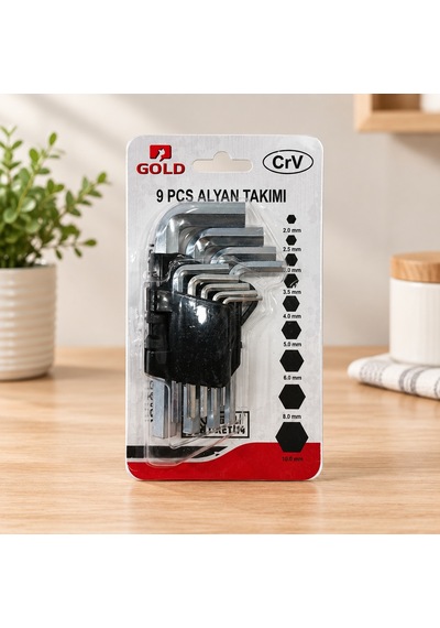 Crv 9 Parça Kısa Alyan Takımı Belirtilmemiş