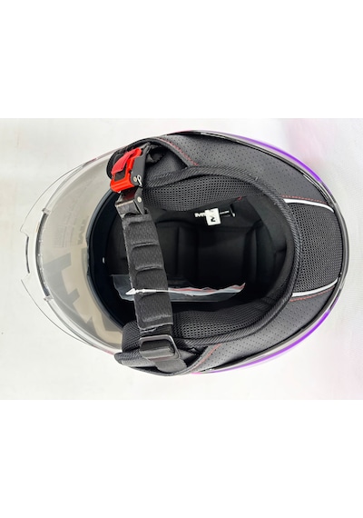 Mt Viale Sv Advance C67 Mat Renk İç Güneş Vizörlü Kask Lacivert