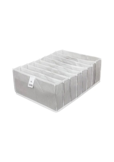 8 Bölmeli Dolap Ve Çekmece Içi Düzenleyici Akordiyon Organizer L-00517 3 Adet Lisinya Çok Renkli