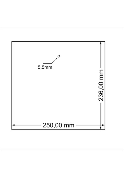 Thisrock 25,0x23,6 Cm Ahşap Tablo 1