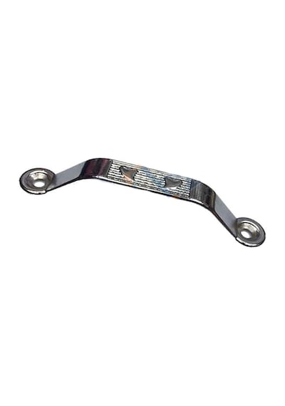 Dekoratif Zamak Kulp Dıştan - 64mm, Nikel, 1 Adet Altın - Siyah
