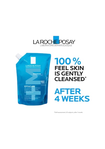 La Roche-posay Effaclar Yağlı Ciltler İçin Temizleme Jeli 400ml - Refill
