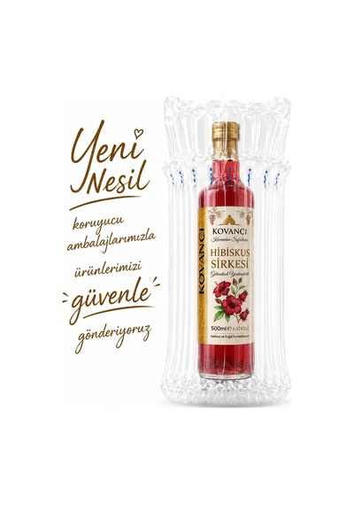 Hibiskus Sirkesi 500 Ml %100 Doğal Fermente Katkısız