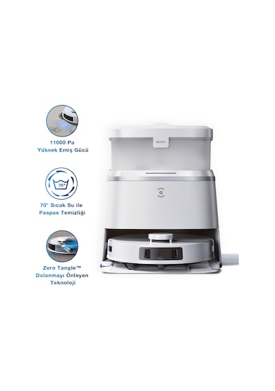 Ecovacs Deebot T30 Pro Akıllı Robot Süpürge ve Paspas