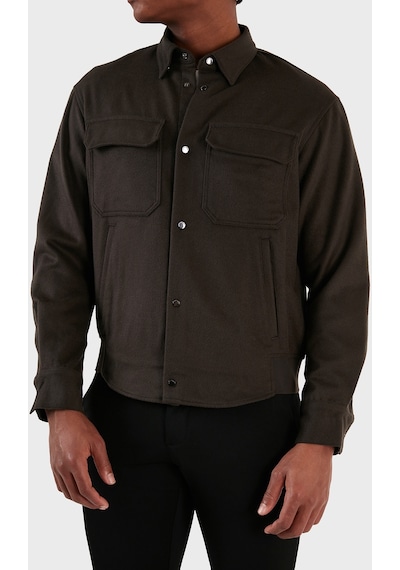 Emporio Armani Erkek Gömlek 6r1c61 1ntyz 05a6 Koyu Antrasit