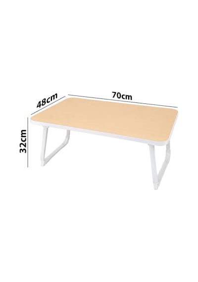 Sunup Sn-29696 Katlanabilir Laptop Masası Ve Yatak Koltuk Üzeri Tepsisi Ahşap Desen 70x48cm Diğer