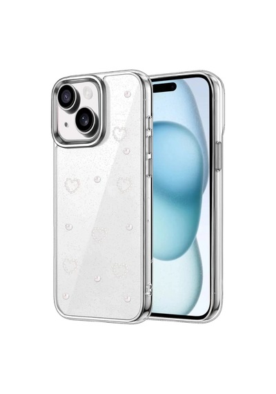Mey İthalat Apple iPhone Uyumlu 15 Fiyonk Desenli Kapak - Desen 10