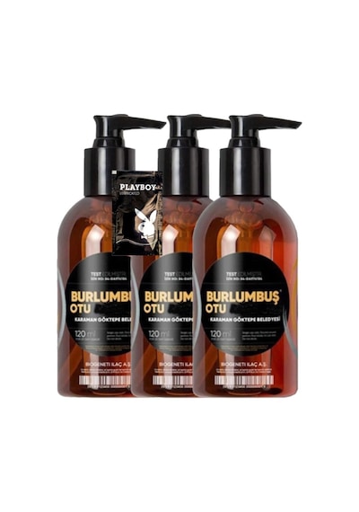 Playboy Burlumbuş Otu Jeli Dolcer2-2:0403 3 Adet Birden 120 Ml Bölgesel Relax Jeli + 1 Hediye Jel