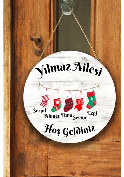 Kişiye Özel Ev Kapı Süsü, Aile Soy İsim, Kişi İsimleri Yazılabilen Kapı Dekoru,aileye Özel Kapı Süsü